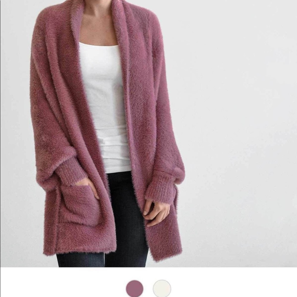 Cozy wrap sweater